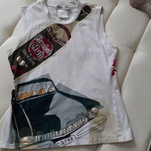 Reposh... Christian Dior "Dior Club" tank